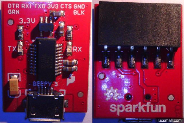 "Sparkfun Beefy 3 USB to Serial converter"